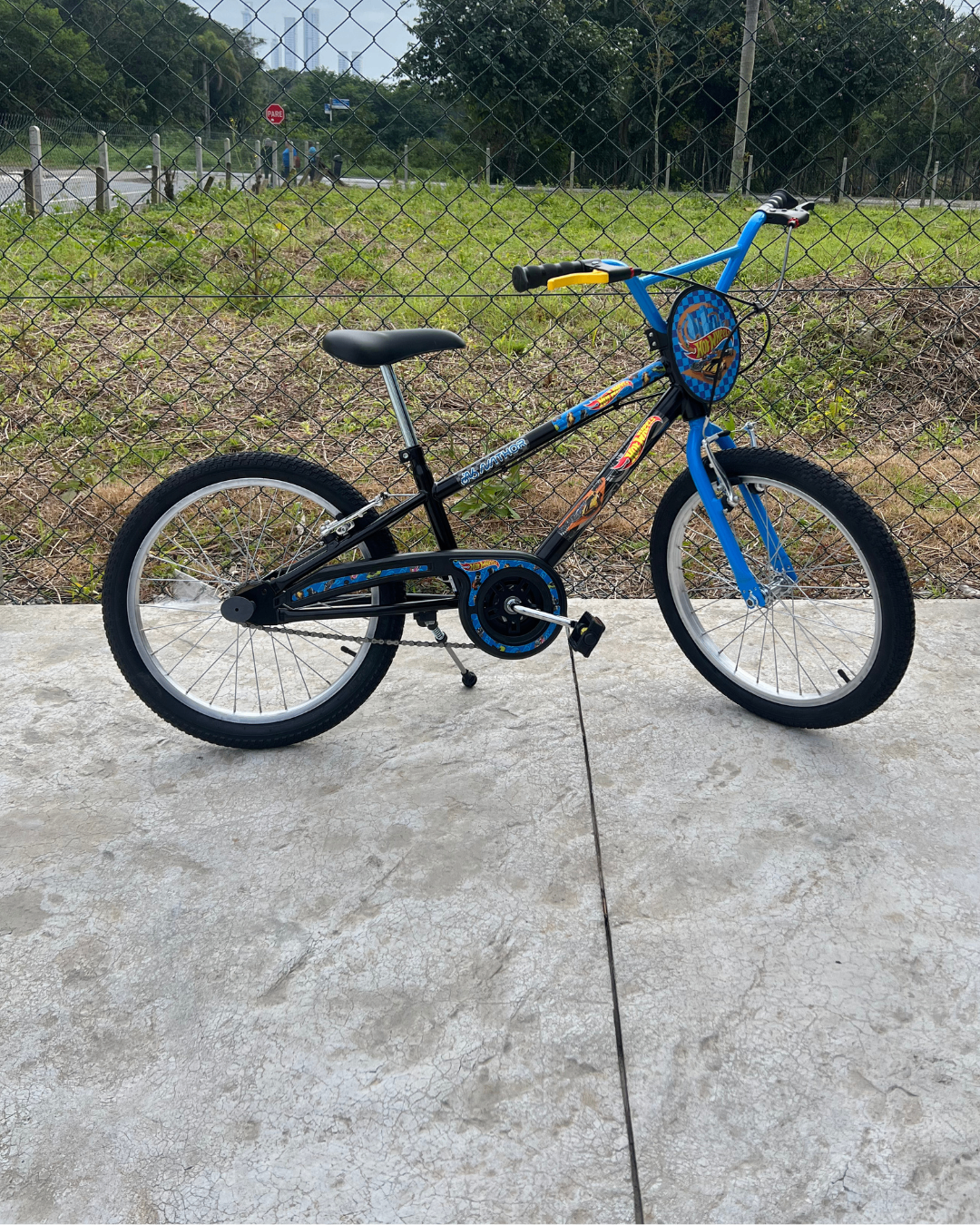 Bicicleta Aro 20 Hot Wheels